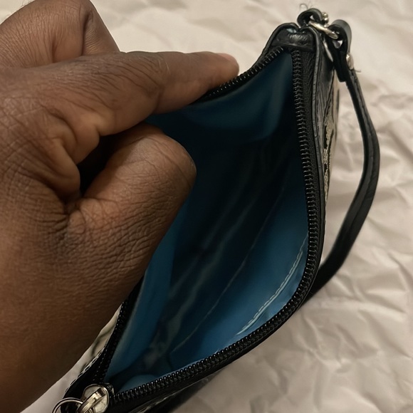 Black Coach wristlet - Picture 4 of 4